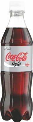 Üdítőital, szénsavas, 0,5 l, COCA COLA "Coca Cola Light"