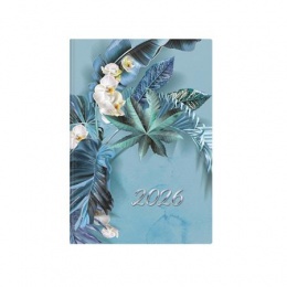 Naptár, tervező, A5, heti, TOPTIMER "Joy", türkiz